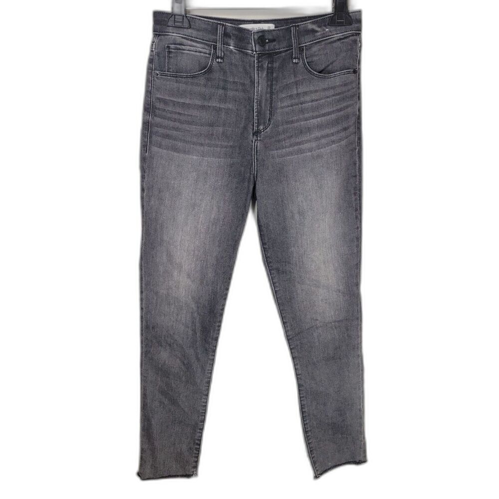Abercrombie and Fitch Black Gray Super Skinny High Rise Jeans